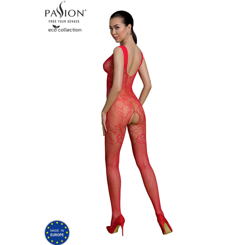 Passion Woman Bodystockings Passion - Eco Collection Bodystocking Eco Bs012 White