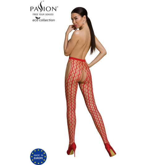 Passion Woman Garter & Stock Passion - Eco Collection Bodystocking Eco S007 Negro