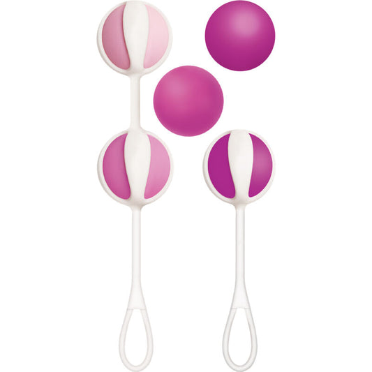 G-Vibe Set 5 Geisha Balls3 Pink