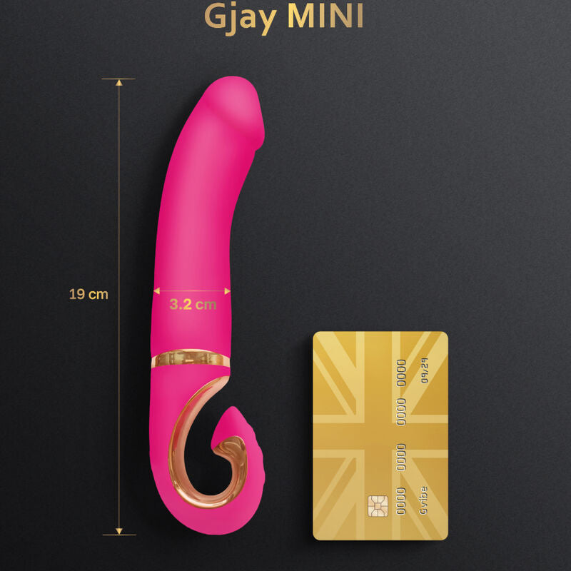 G-Vibe Gjay Mini Pink Silicone Vibrator