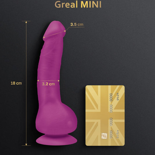 G-Vibe Greal Mini Fuchsia Silicone Vibrator Dildo