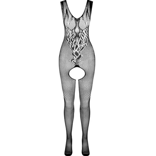 Passion Woman Bodystockings Passion - Bs098 Bodystocking Negro Talla Unica