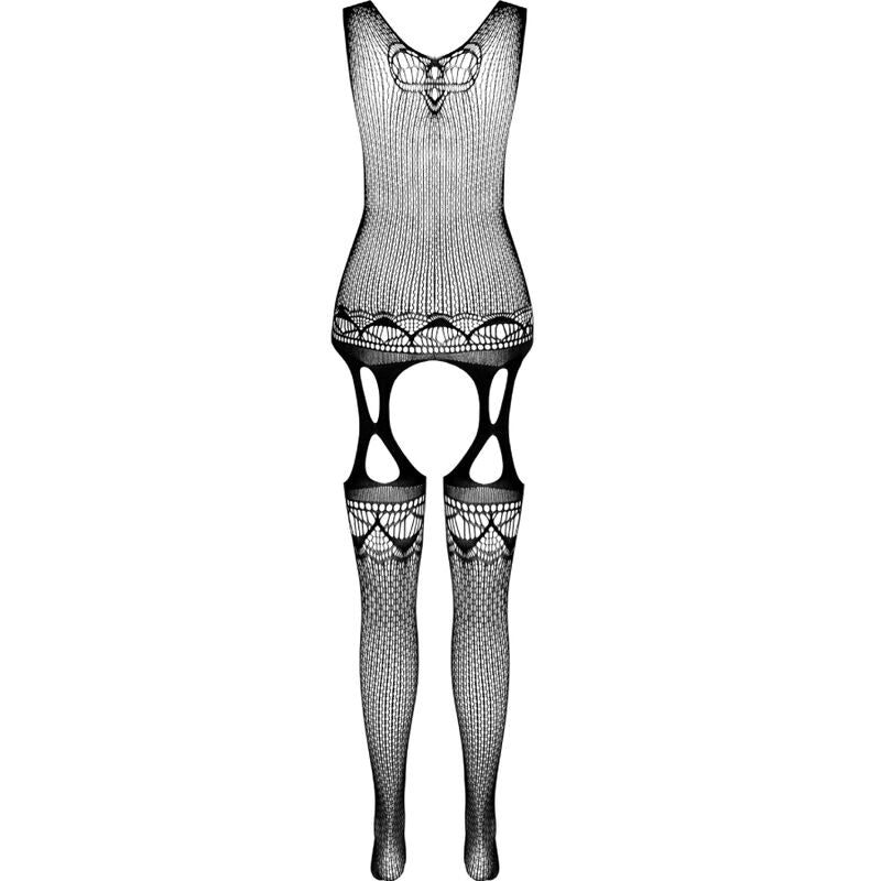 Passion Woman Bodystockings Passion - Bs099 Bodystocking Negro Talla Unica