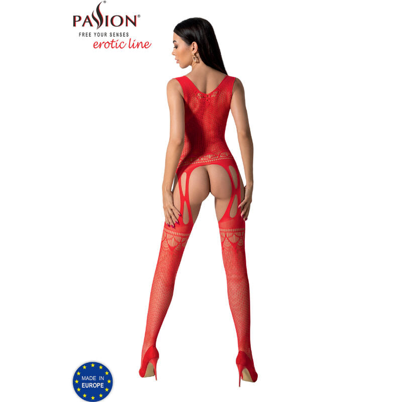 Passion Woman Bodystockings Passion - Bs099 Bodystocking Negro Talla Unica