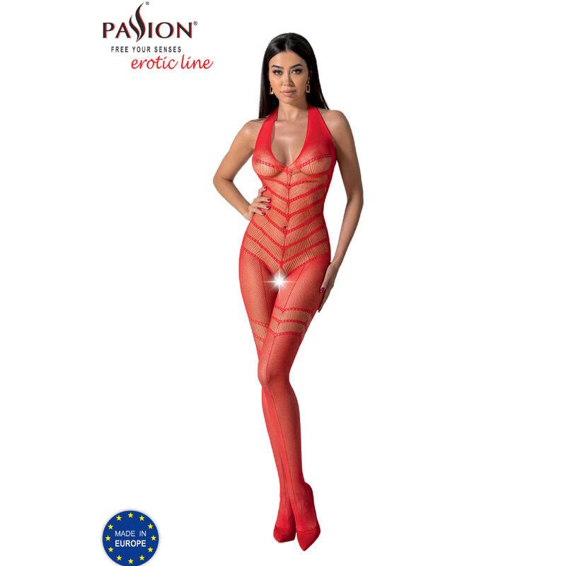 Passion Woman Bodystockings Passion - Bs100 Bodystocking Negro Talla Unica