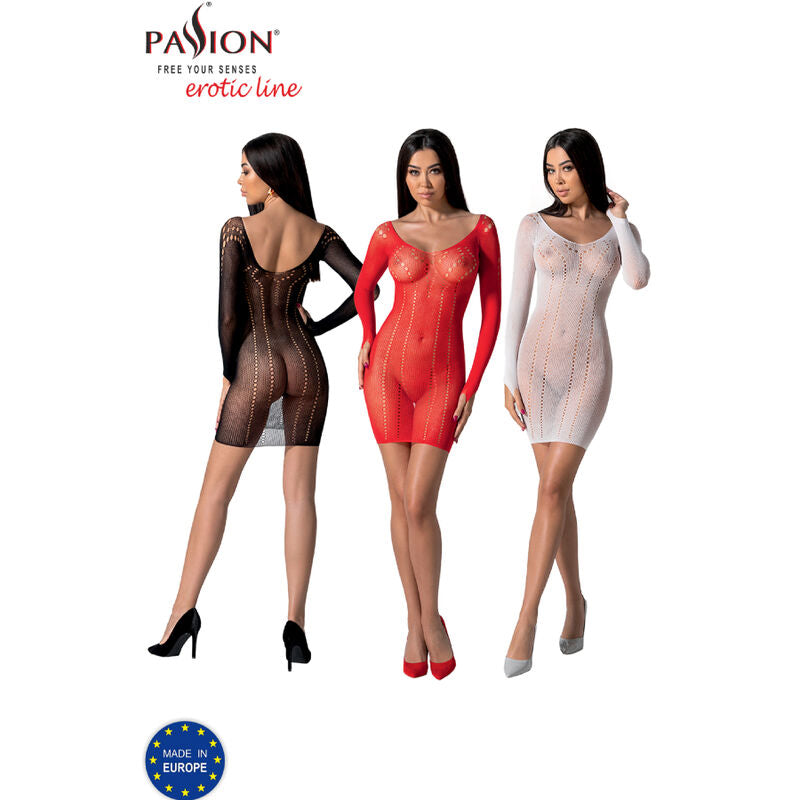 Passion Woman Bodystockings Passion - Bs101 Bodystocking Black One Size