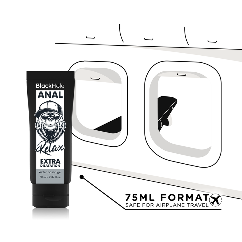 Black Hole Water Base Gel Anal Dilation 70 Ml