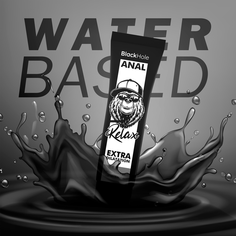 Black Hole Water Base Gel Anal Dilation 150 Ml