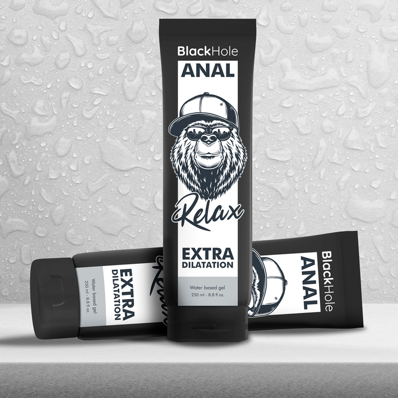 Black Hole Water Base Gel Anal Dilation 250 Ml