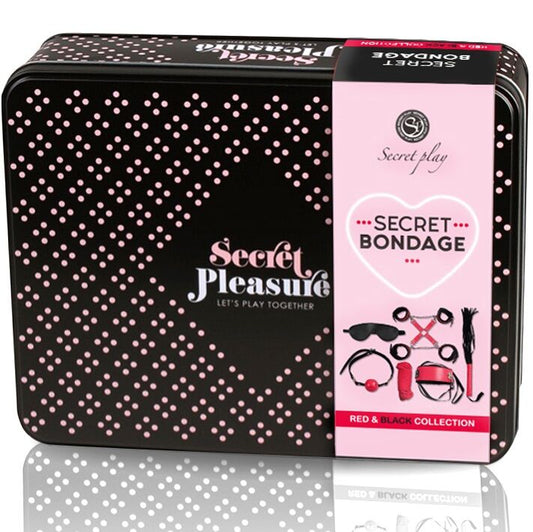 Secretplay 100% Fetish Secretplay - Bdsm Set 6 Pcs Red Collection