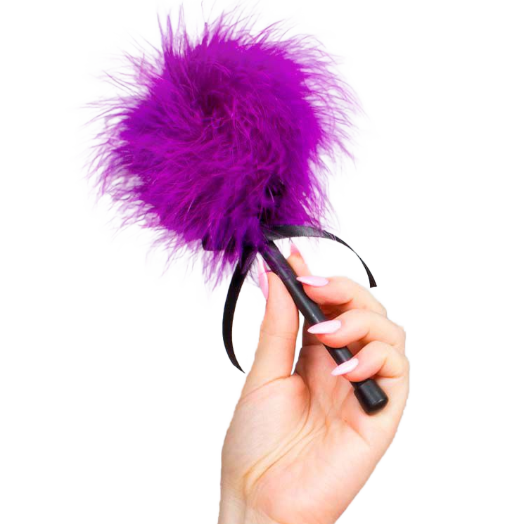 Secretplay 100% Fetish Secretplay - Pink Purple Marabou Duster