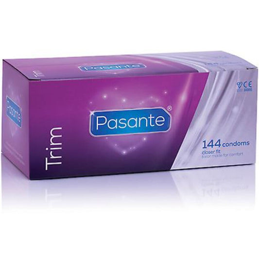 Pasante Condoms Trim Closer Fit Caja 144 Units