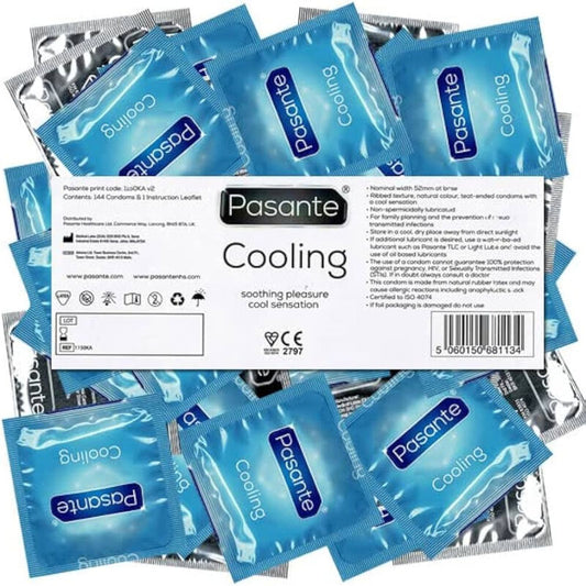 Pasante Condoms Cooling Effect Bag 144 Units