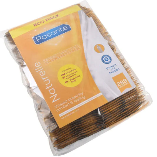 Pasante Condoms Eco Pack Naturelle Bag 288 Units