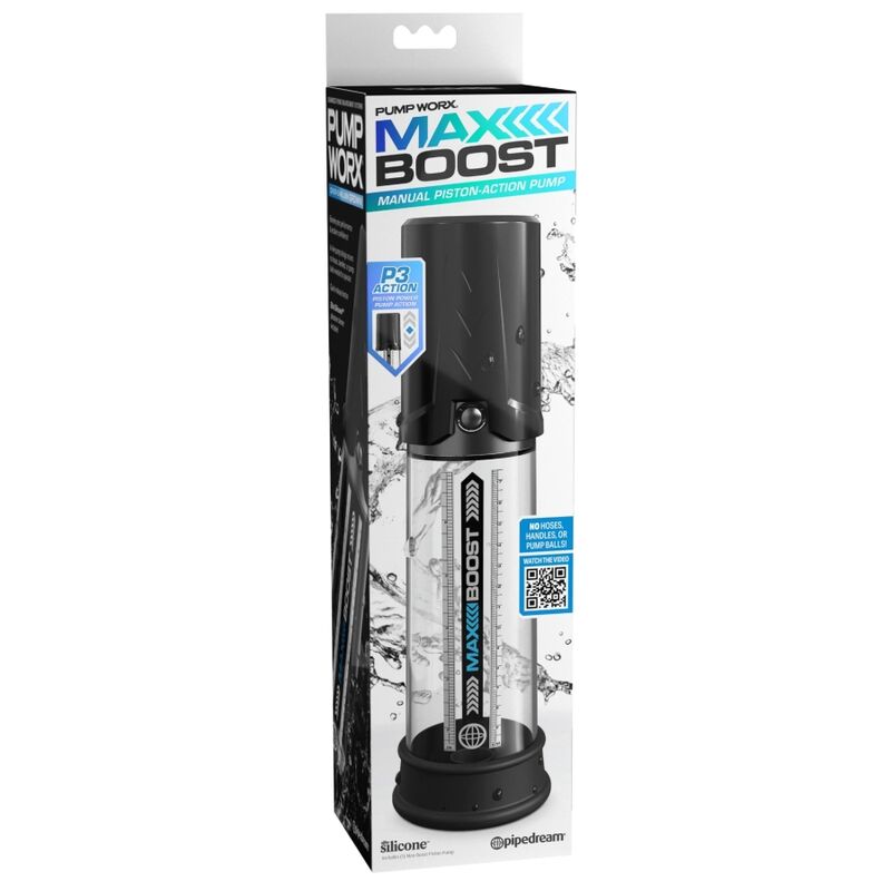 Pump Worx Max Boost Black