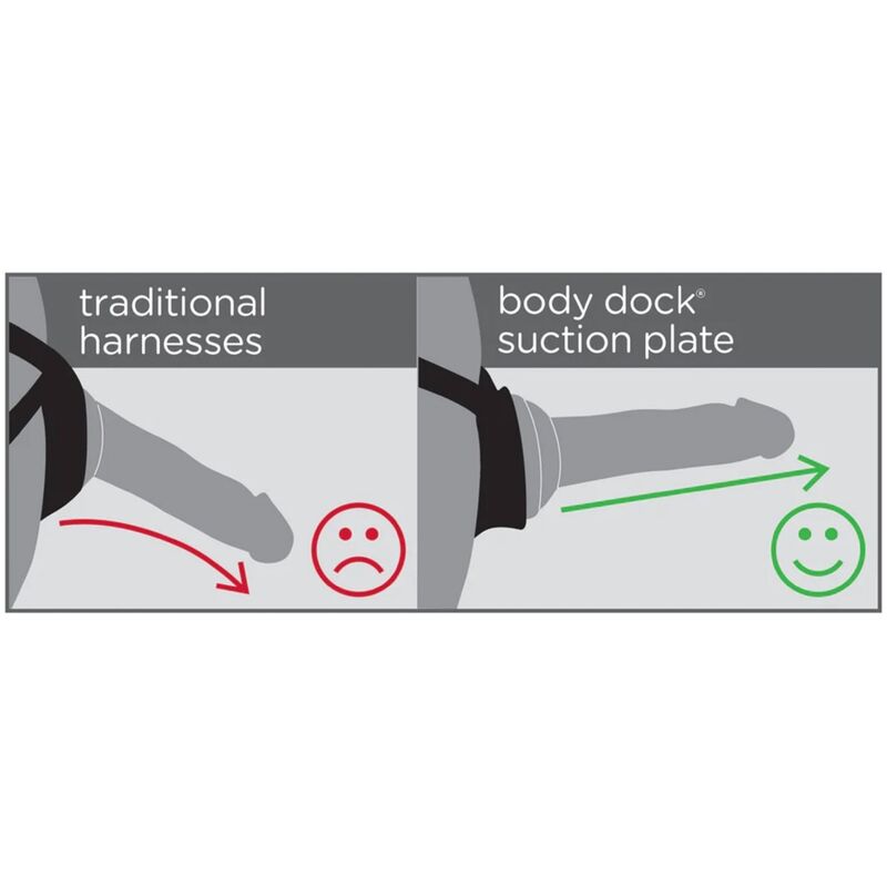 Dillio Body Dock Violet Harness