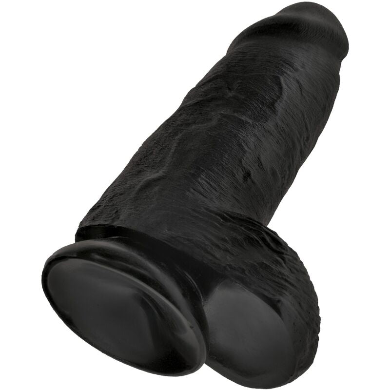 King Cock Chubby Realistic Penis 23 Cm Black