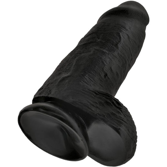 King Cock Chubby Realistic Penis 23 Cm Black