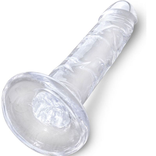 King Cock Clear Realistic Penis 15.5 Cm Transparent