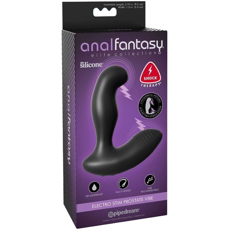 Anal Fantasy Elite Collection Electro Stim Vibrator Prostate Massager