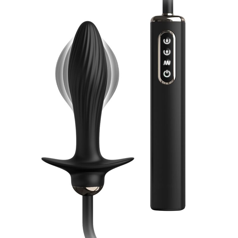 Anal Fantasy Elite Collection Inflatable Plug & Auto-Throb Vibrator