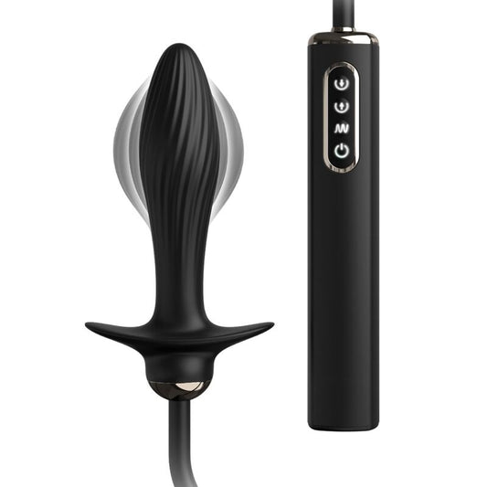 Anal Fantasy Elite Collection Inflatable Plug & Auto-Throb Vibrator