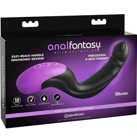 Anal Fantasy Elite Collection Hyper-Pulse P-Point Anal Massager