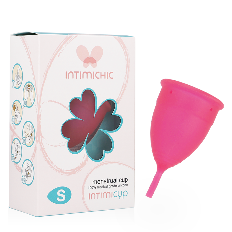 Intimichic Menstrual Cup Medical Grade Silicone - Size S