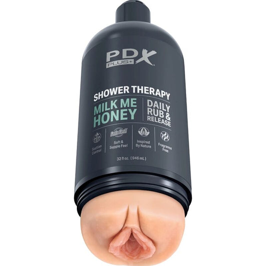 Pdx Plus+ Pdx Plus - Stroker Masturbator Discreet Design Of Milk Me Honey Shampoo Bottle