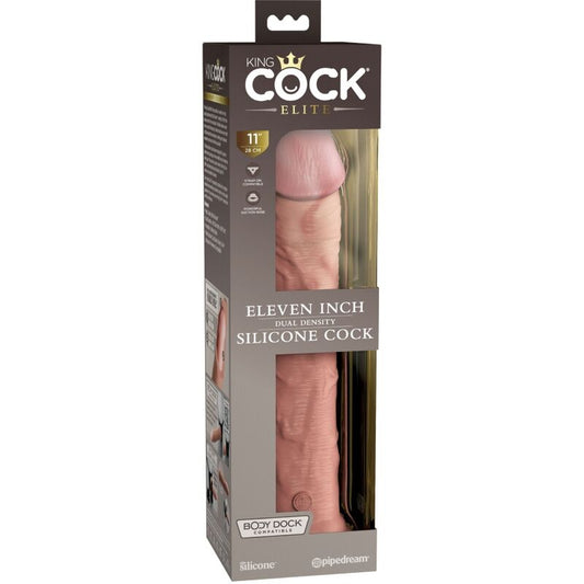 King Cock Elite Realistic Silicone Dildo 28 Cm