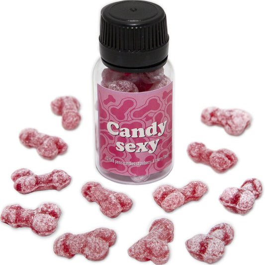 Diablo Picante Candy Sexy Jar Of 12 Strawberry-Cherry Flavor Gummies
