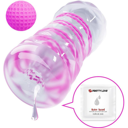 Pretty Love Male Pretty Love - Fantasy Male Masturbator With Internal Spiral And Transparent Balls