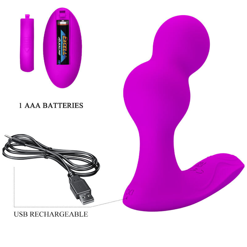 Pretty Love Terrance Anal Vibrator Massager With Remote Control