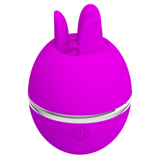 Pretty Love Flirtation Pretty Love - Gemini Ball Purple Round Silicone Vibrator