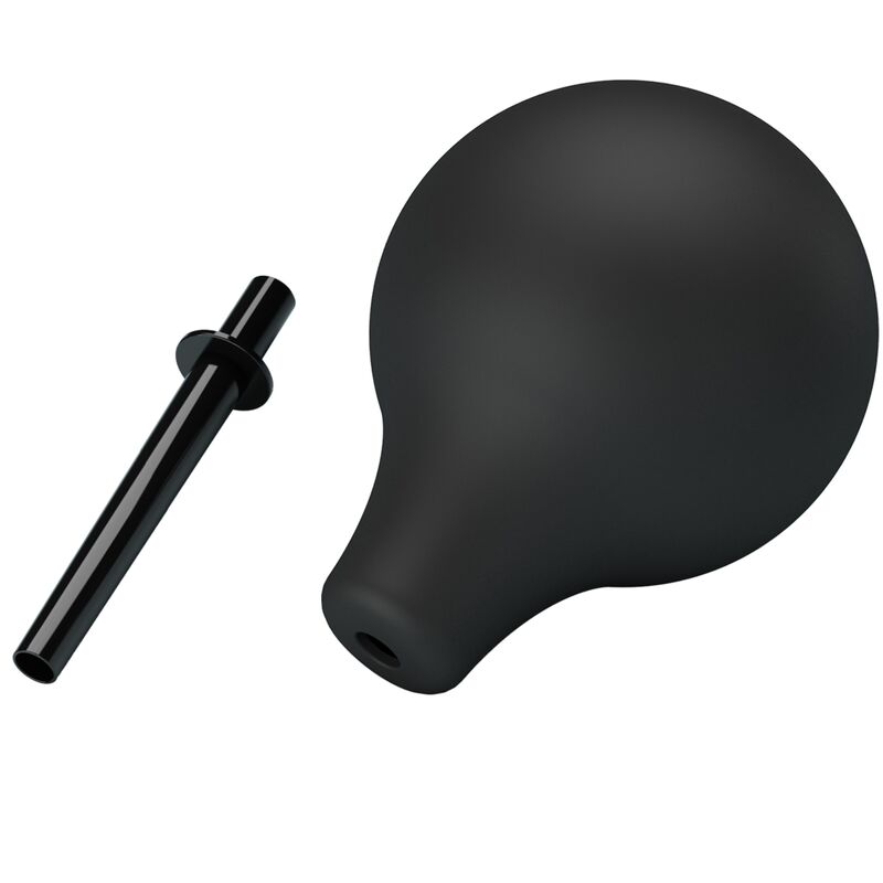 Mr Play Pear Anal Shower Blkb Black