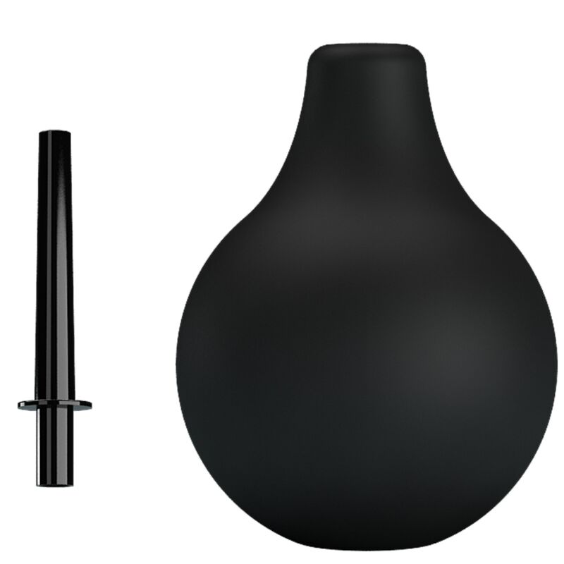Mr Play Pear Anal Shower Blkb Black