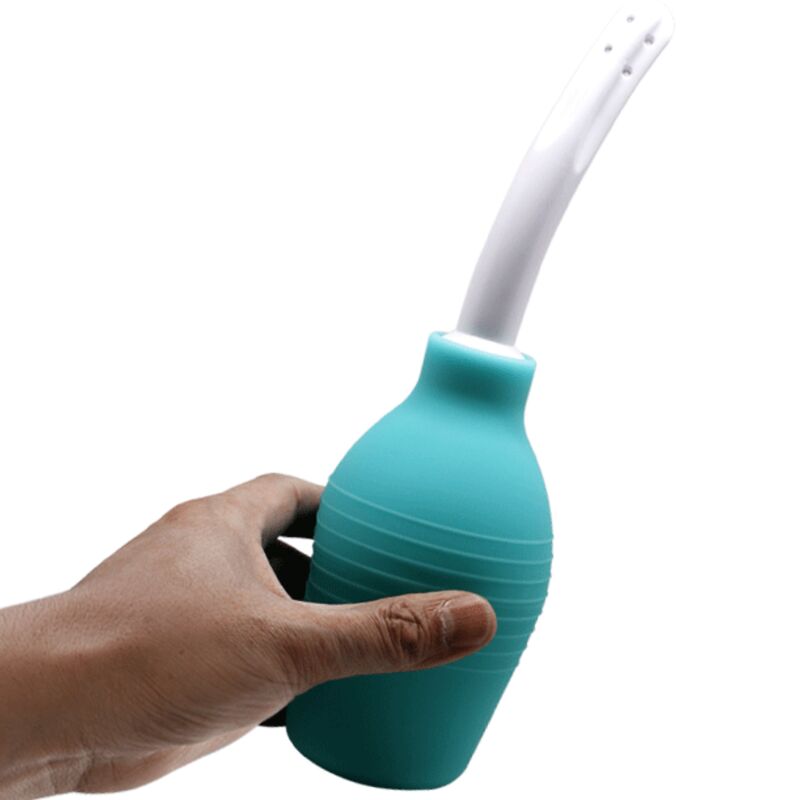 Mr Play Anal Pear Blue Rubber Shower