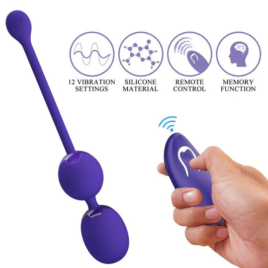 Pretty Love Led Pretty Love - Willie Youth Remote Control Balls & Violet Vibration