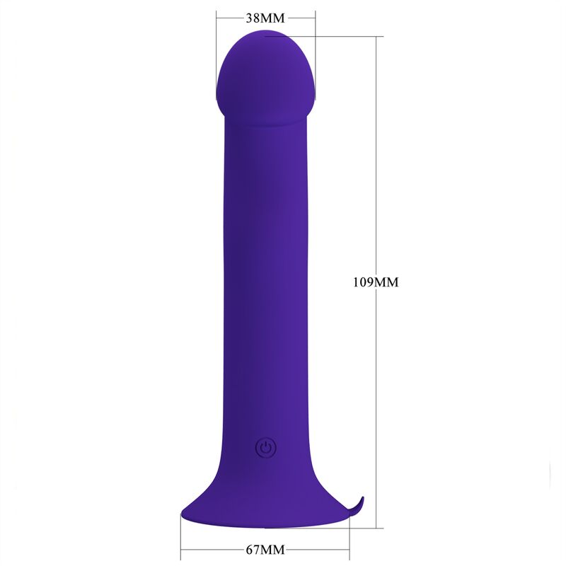Pretty Love Led Pretty Love - Murray Youth Vibrating Dildo & Rechargeable Violet