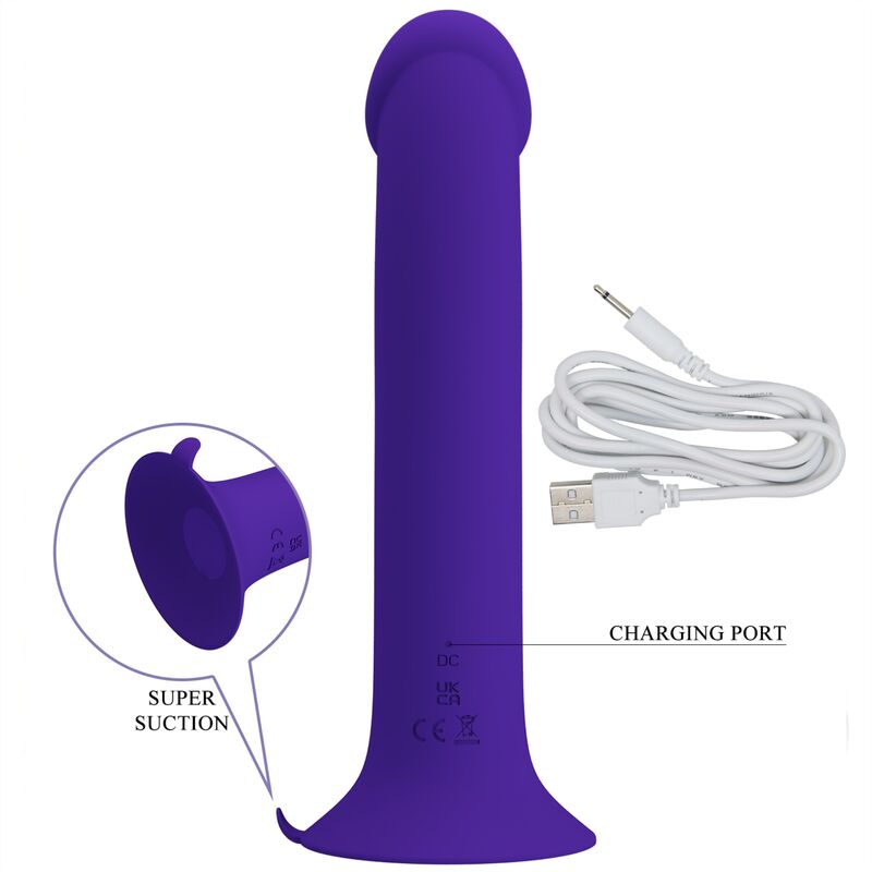 Pretty Love Led Pretty Love - Murray Youth Vibrating Dildo & Rechargeable Violet