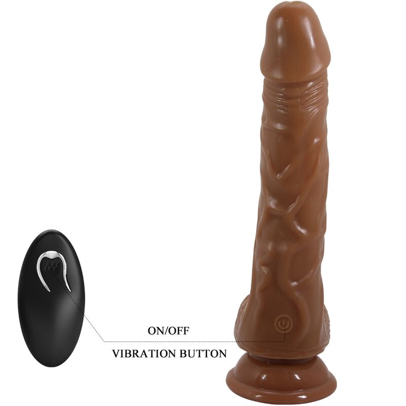 Baile Dildos Baile - Bodach Realistic Vibrator With Remote Control Suction Cup
