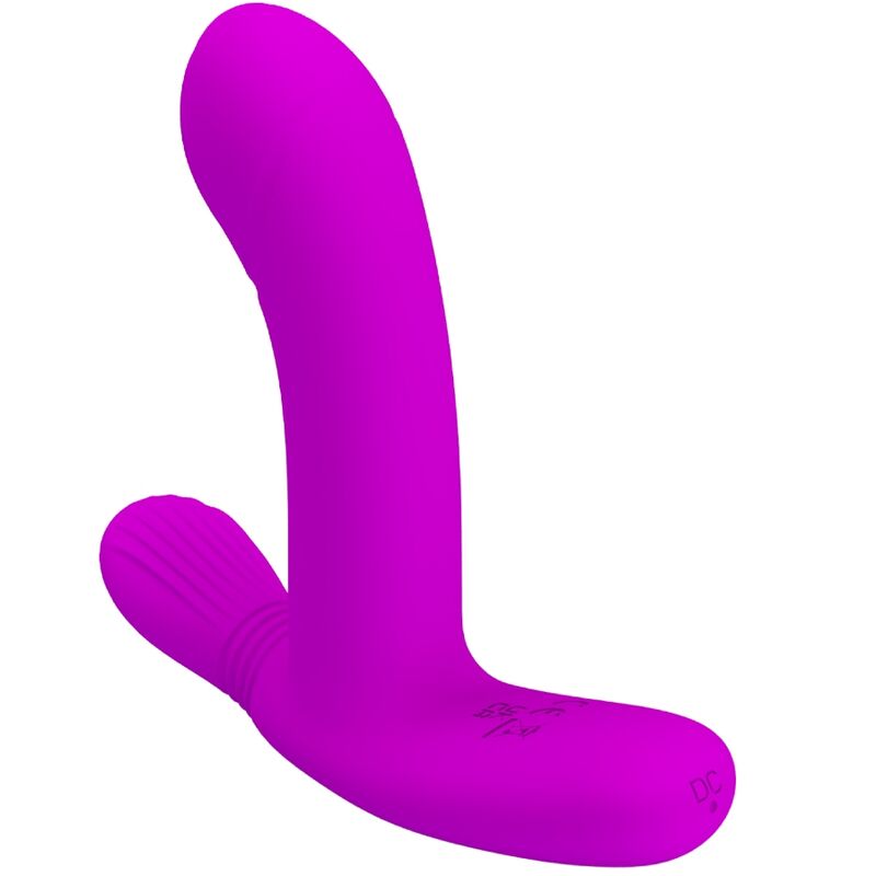 Pretty Love Flirtation Pretty Love - Geri Clitoris Massager Pink Remote Control