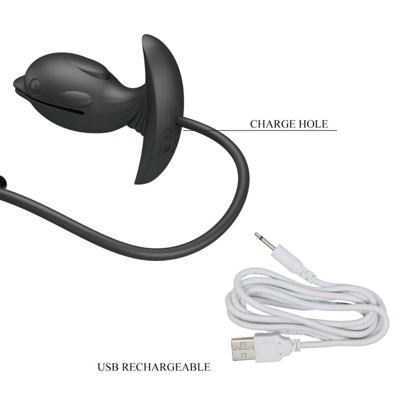 Pretty Love Bottom Pretty Love - Inflatable & Rechargeable Delfin Anal Plug
