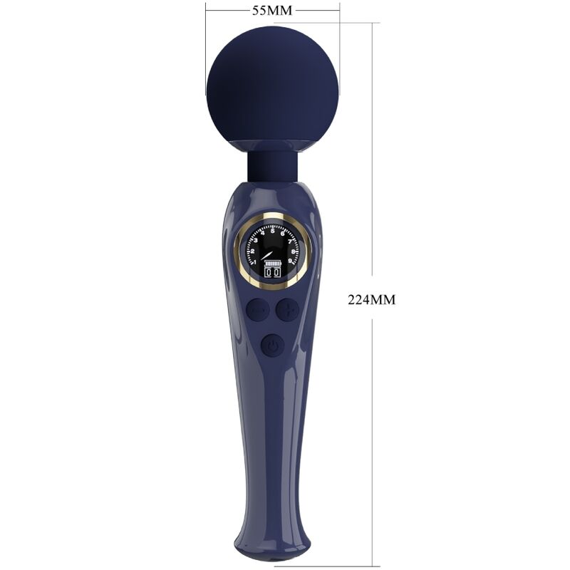 Pretty Love Led Pretty Love - Skyler Vibrator Wand Blue