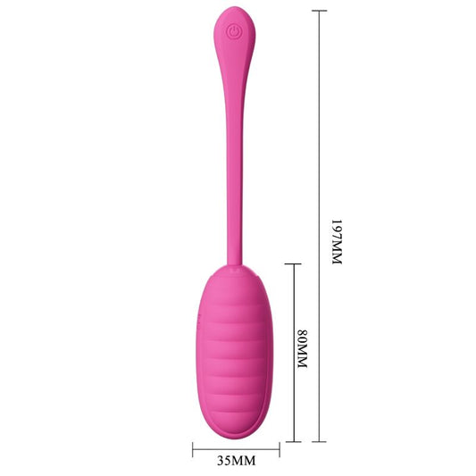 Pretty Love Catalina Pink Rechargeable Vibrating Egg