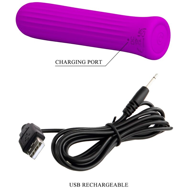 Pretty Love C-Type Pretty Love - Blanche Pink Stimulator Vibrator