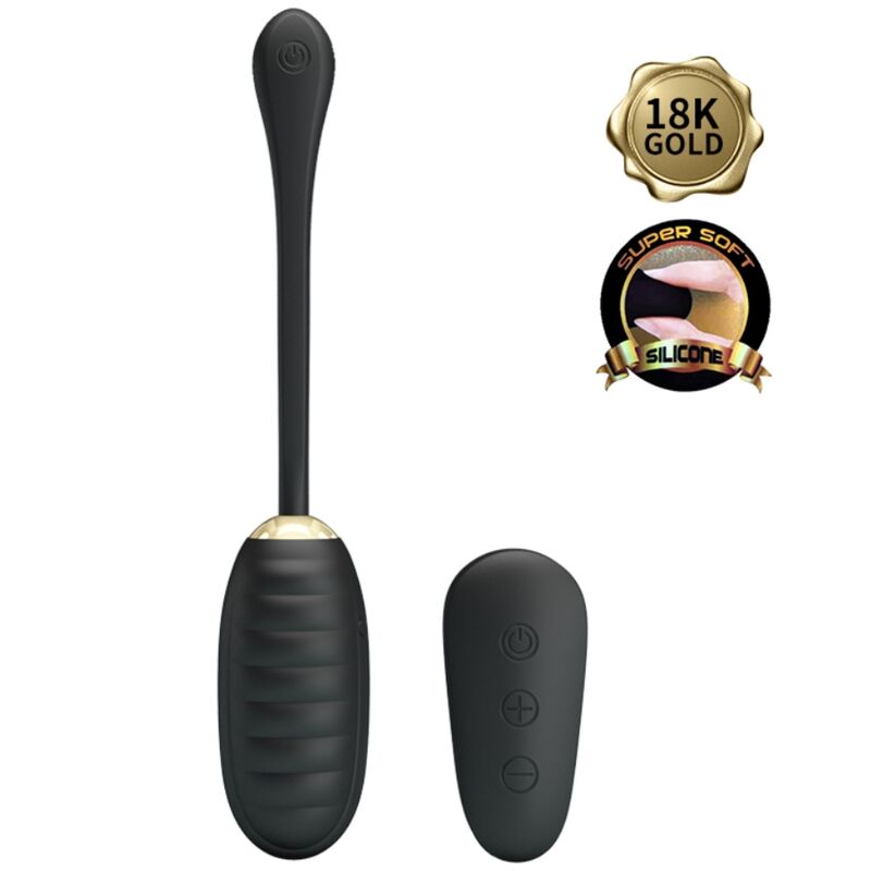 Pretty Love Smart Pretty Love - Doreen Luxury Rechargeable Vibrating Egg Black Remote Control