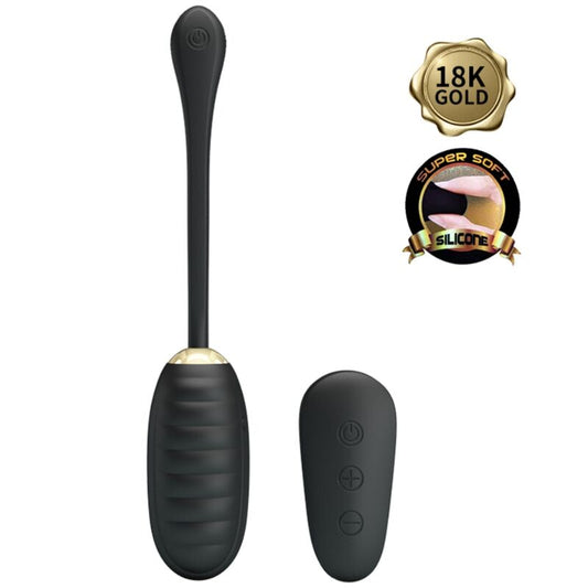 Pretty Love Smart Pretty Love - Doreen Luxury Rechargeable Vibrating Egg Black Remote Control