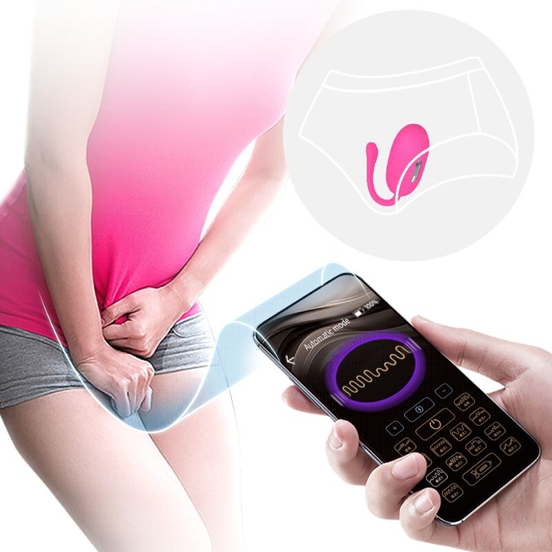 Pretty Love Smart Pretty Love - Doreen Rechargeable Vibrating Egg Magenta Remote Control