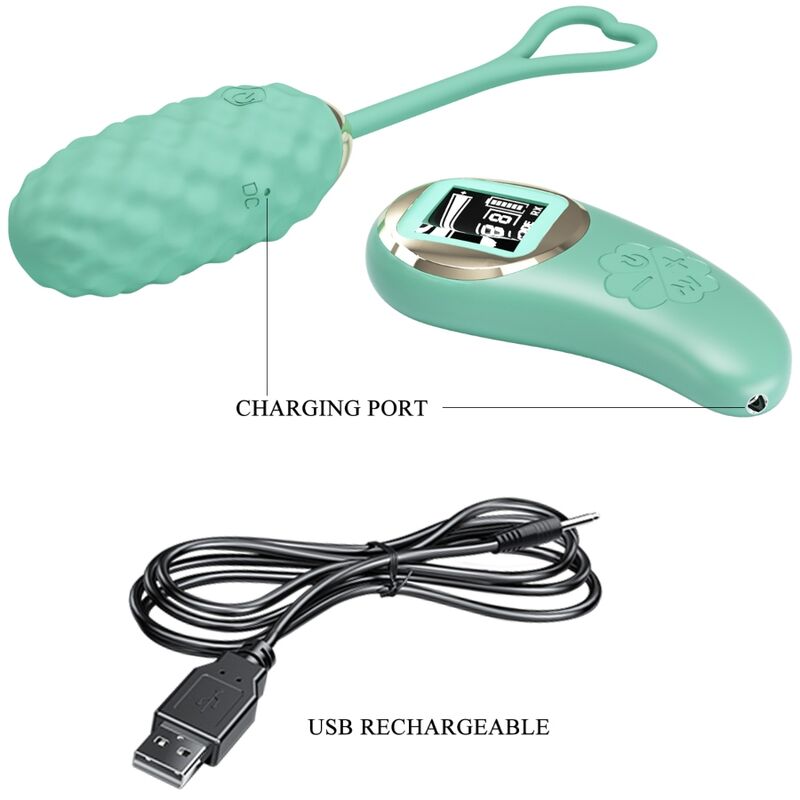 Pretty Love Vivian Green Remote Control Vibrating Egg